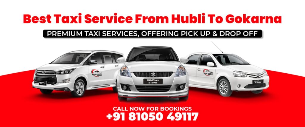 Best Taxi Service From Hubli To Gokarna